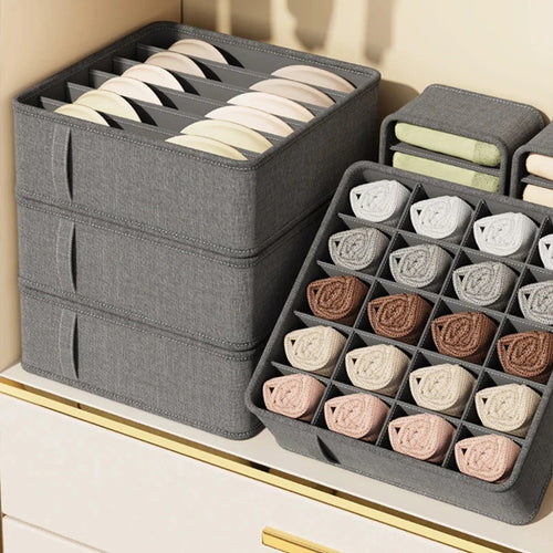 Cajas organizadoras de cajones para ropa