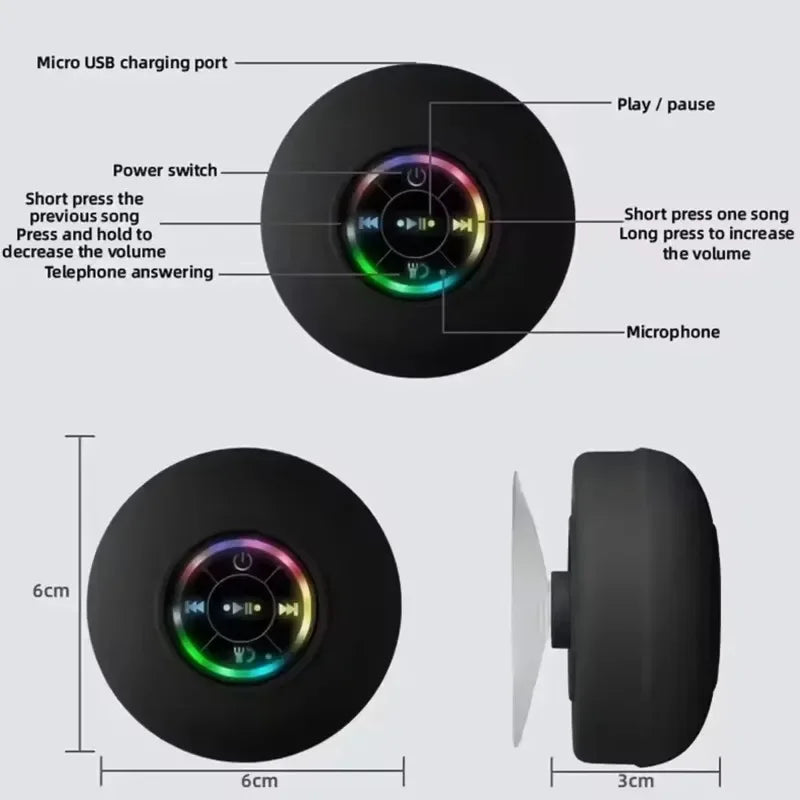 Mini Altavoz Bluetooth Impermeable