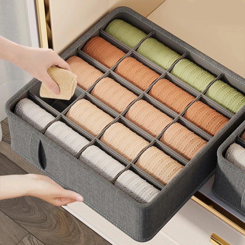 Cajas organizadoras de cajones para ropa