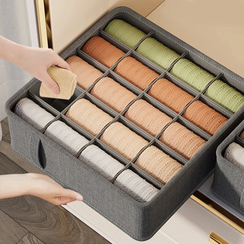 Cajas organizadoras de cajones para ropa