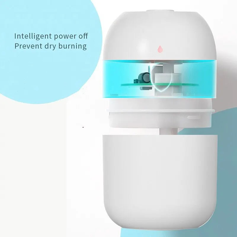 Mini humidificador portátil 2 en 1