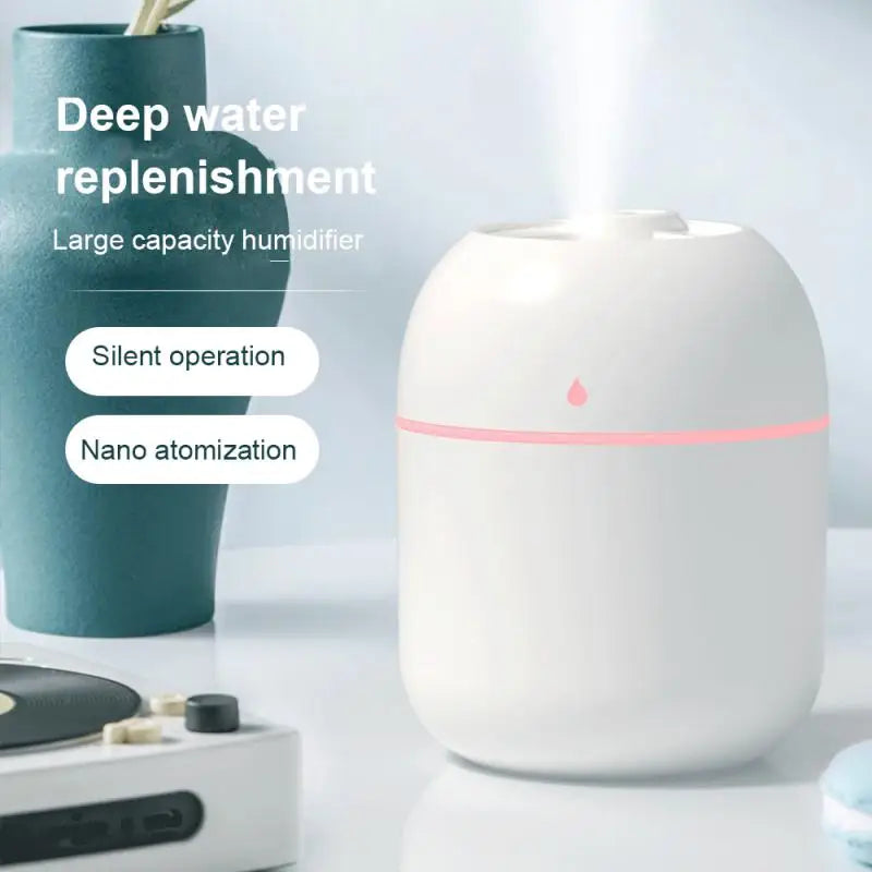 Mini humidificador portátil 2 en 1